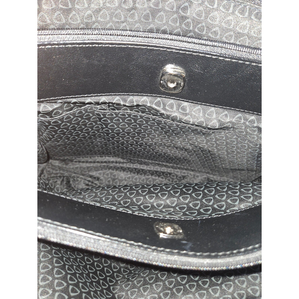 Liz Claiborne Black Patent Large Bag