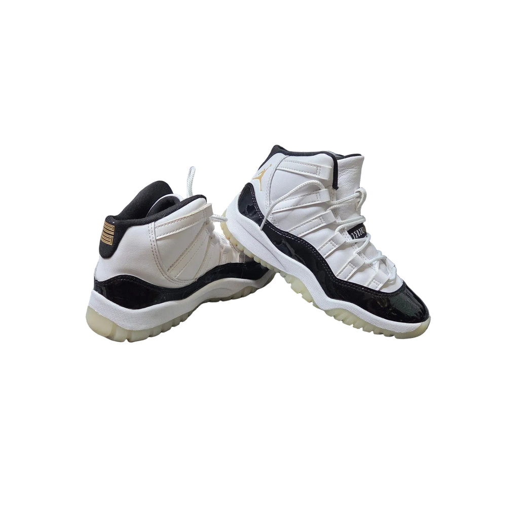 Jordan 11 Retro Mid Gratitude Pre School Shoes 378039-170 Size 13.5C