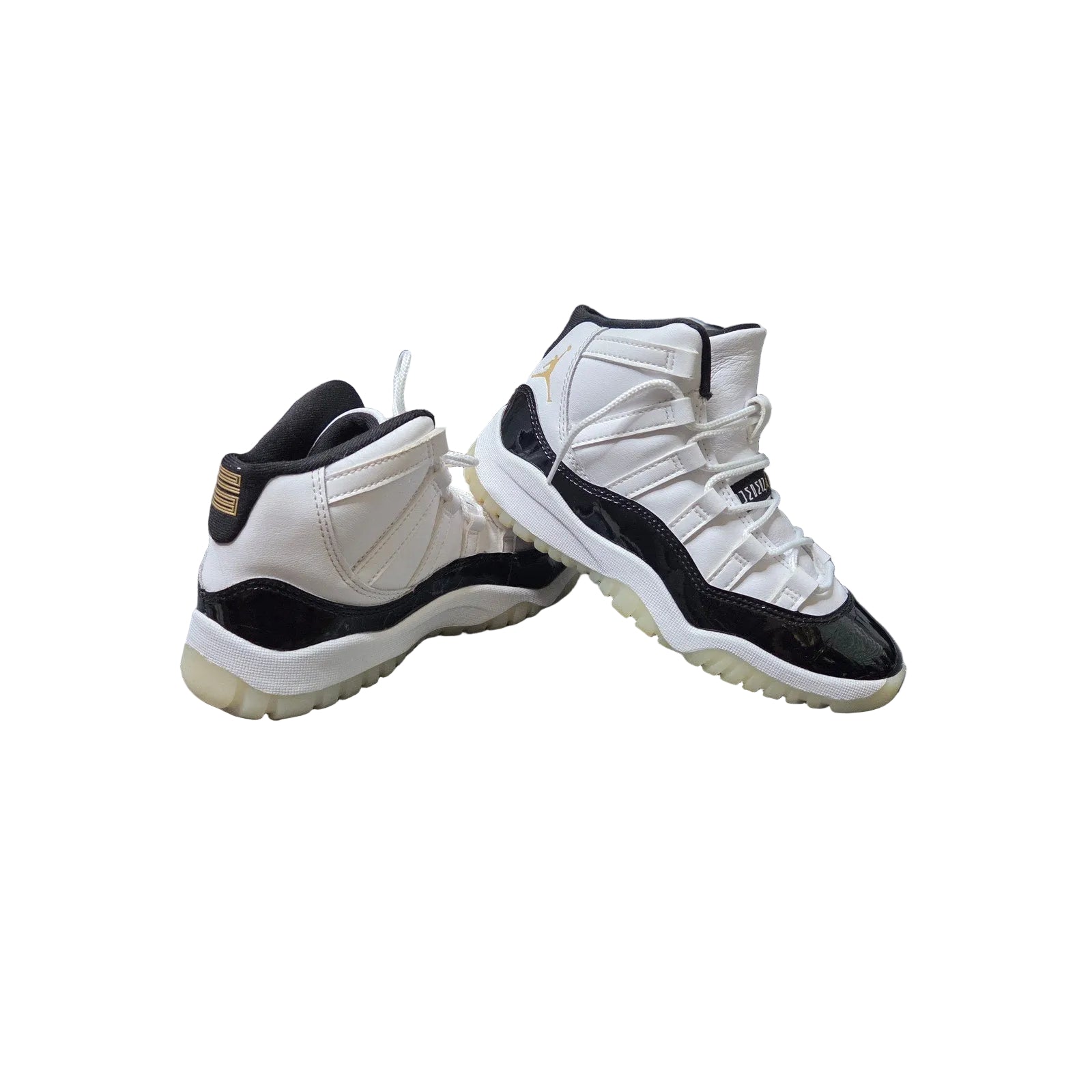 Jordan 11 Retro Mid Gratitude Pre School Shoes 378039-170 Size 13.5C