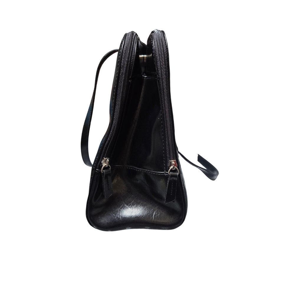 Liz Claiborne Black Patent Large Bag