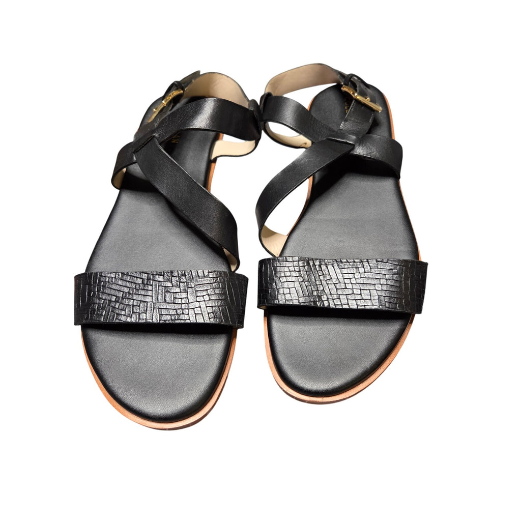 Cole Haan Findra Black Strappy Sandals W12459 Women's Size 9