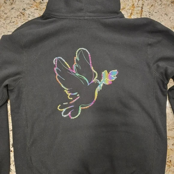 Manifest Black Hoodie Unisex Size Medium3