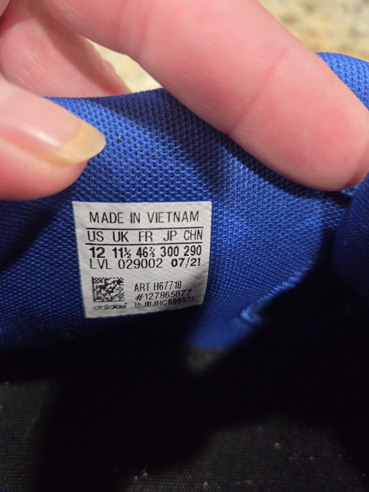 Adidas D.O.N. Issue 3 Team Navy 2021 Men’s Basketball Shoes Size 125