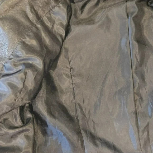 Wilson's Black Leather Jacket Women's XS5