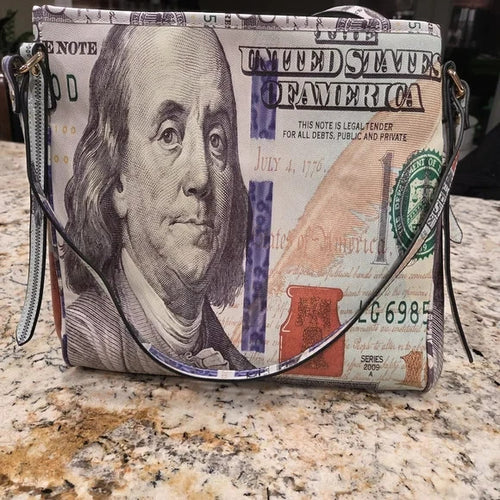 100 Dollar Bill Currency Print Tote Bag0