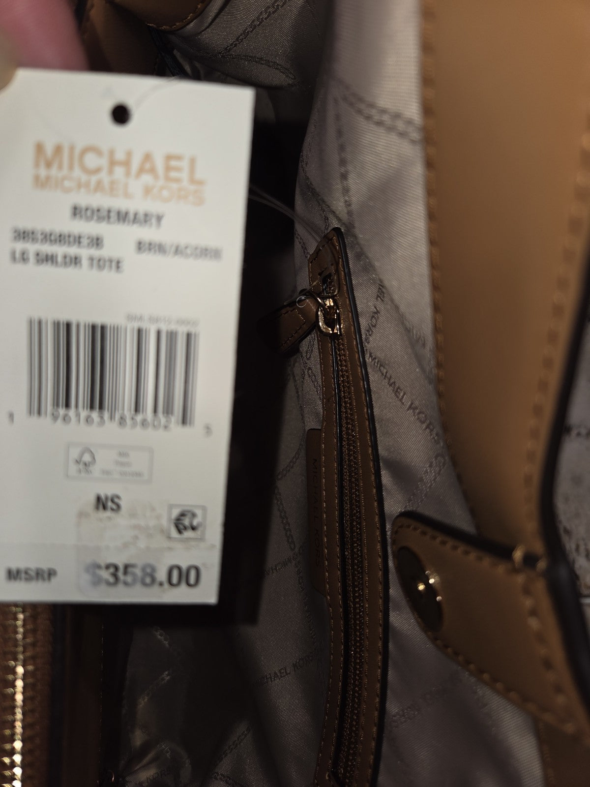 NWT Michael Khors Rosemary Medium Shoulder Tote3