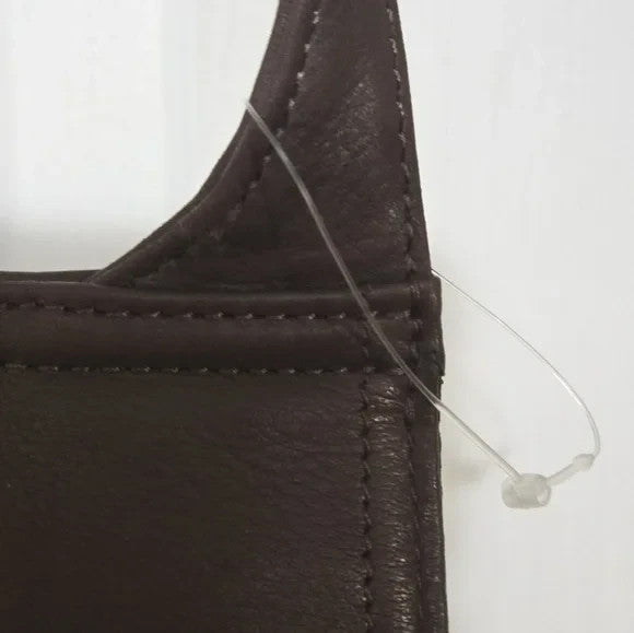 NWOT Brown leather Fossil Crossbody Bag2