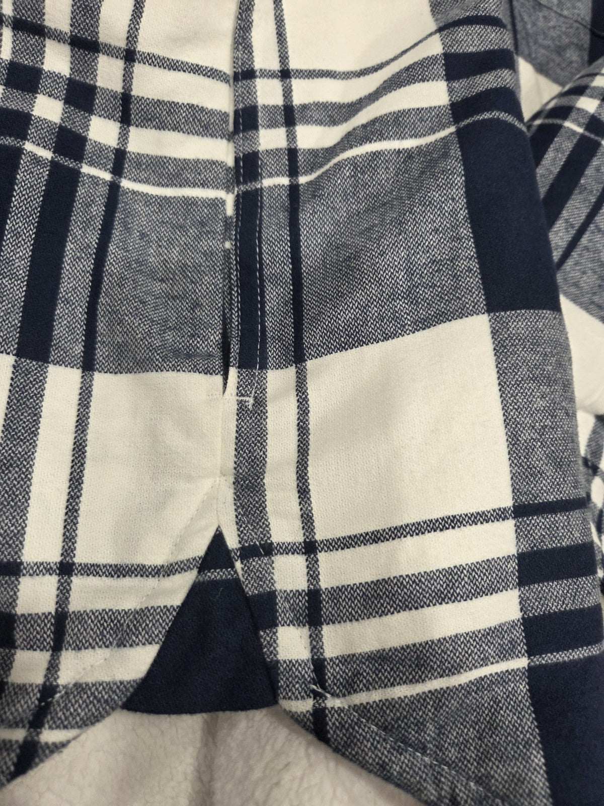 J. Crew 90's Plaid Sherpa Lined Shirt Jacket Women's Petite XS 4