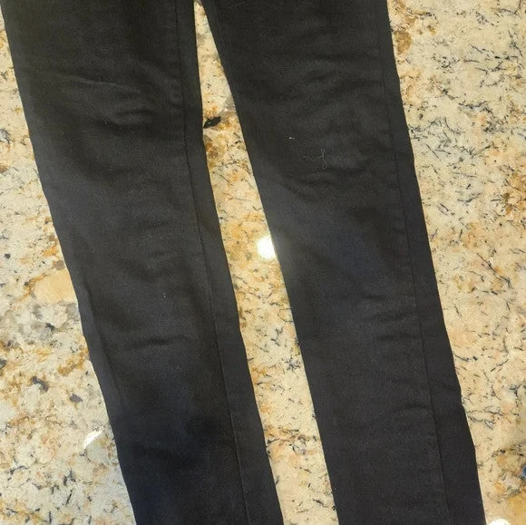 NWT Twenty 8 Twelve Black low waist Skinny Jeans with Gold Studs Size 05