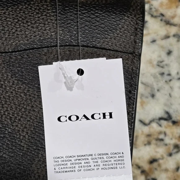 NWT Coach Black and Brown Women's Crossbody Bag12