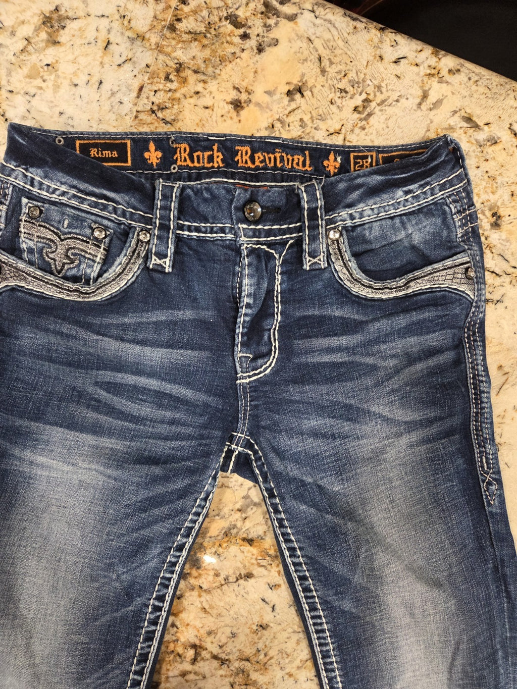 Rock Revival Rima Straight Women's Jeans Size 28×312