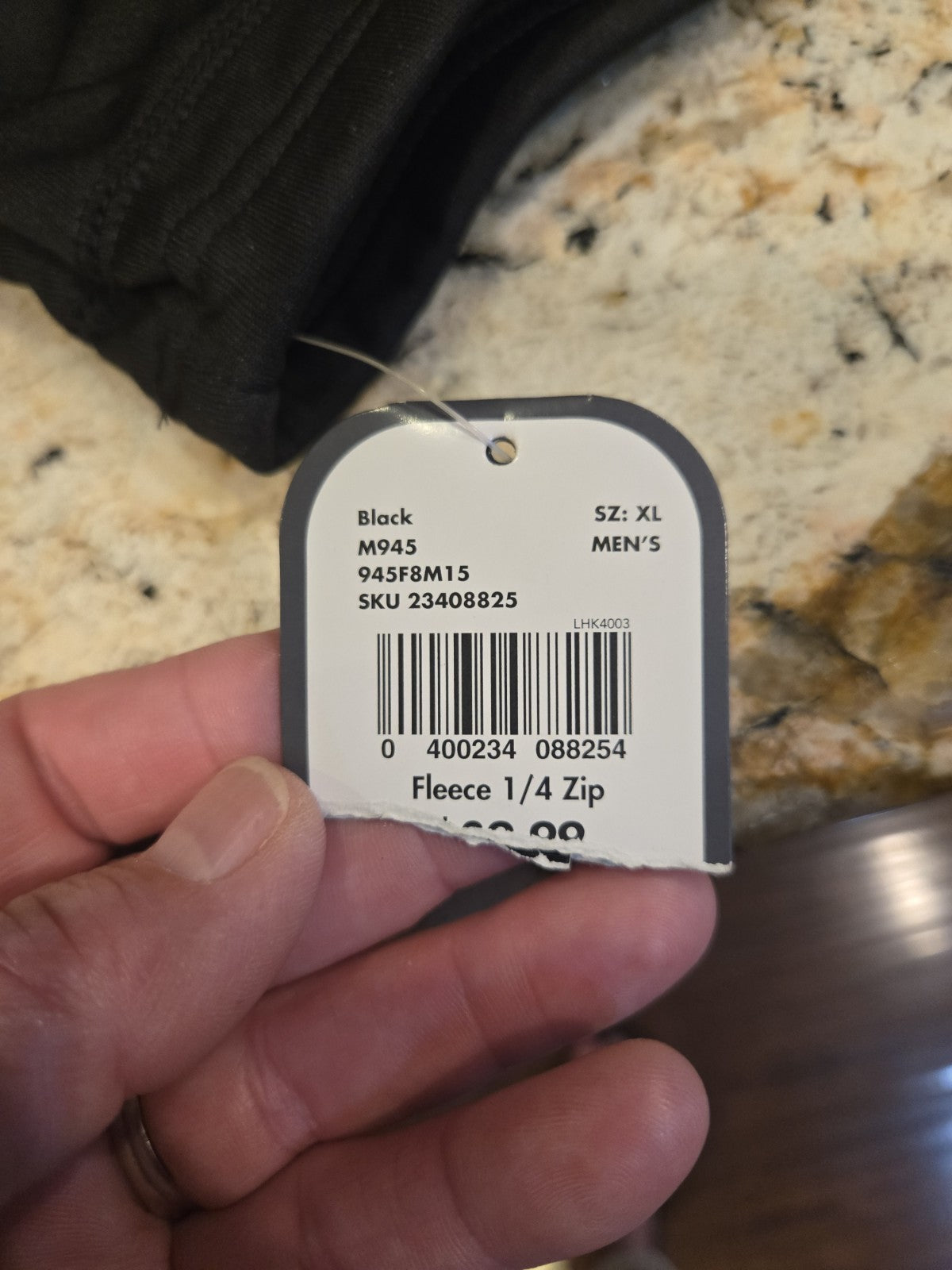 Alpine Design Men’s Sweater Size XL Blue 1/4 Zip Long Sleeve Warm1