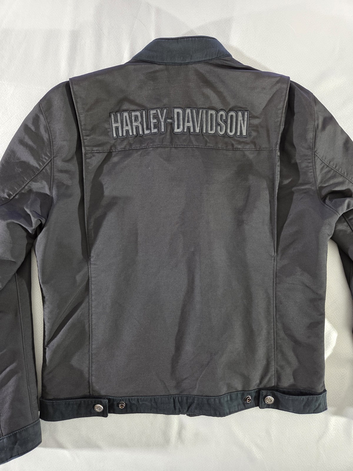 Harley Davidson Black Riding Jacket Mens's Size M11