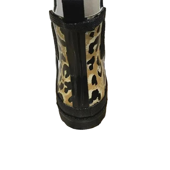 NWB Journee Collection Leopard Print Women's Rain Boots Size 103