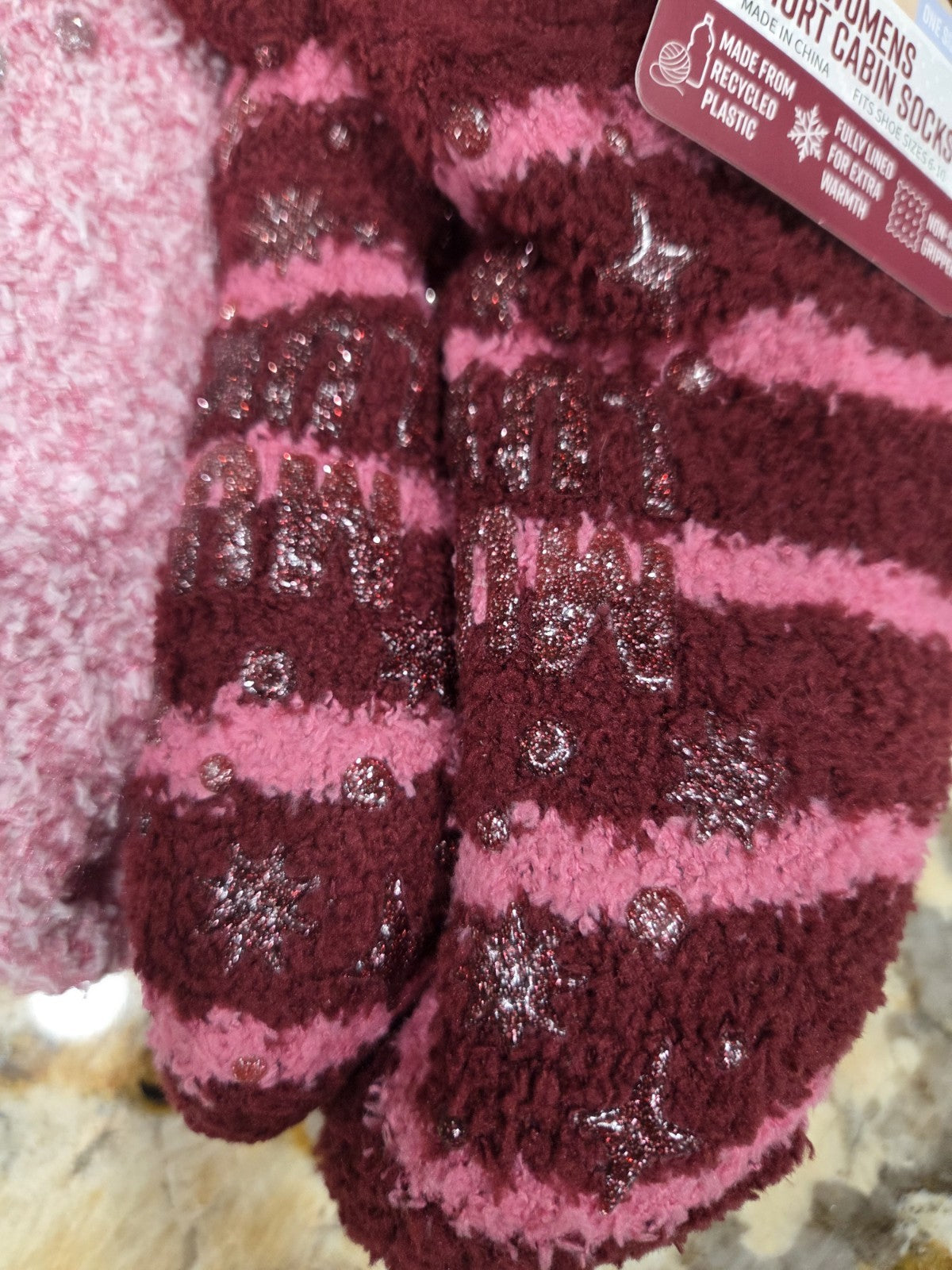 NWT Muk Luks Womens Short Cabin Socks2