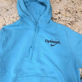 Nike Hoodie Blue with Optimist Logo0