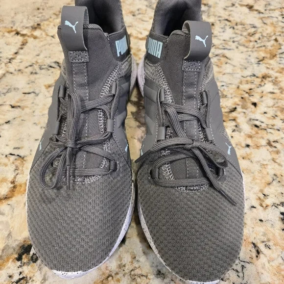 Puma Charcoal/Light Blue Sneakers Women's Size 91