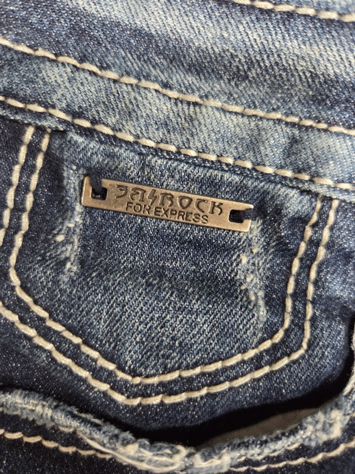 ReRock for Express Skinny Jeans Low Rise Size 2 Regular (29 x 31) 4