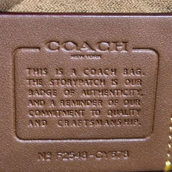 NWT Coach Black and Brown Women's Crossbody Bag10
