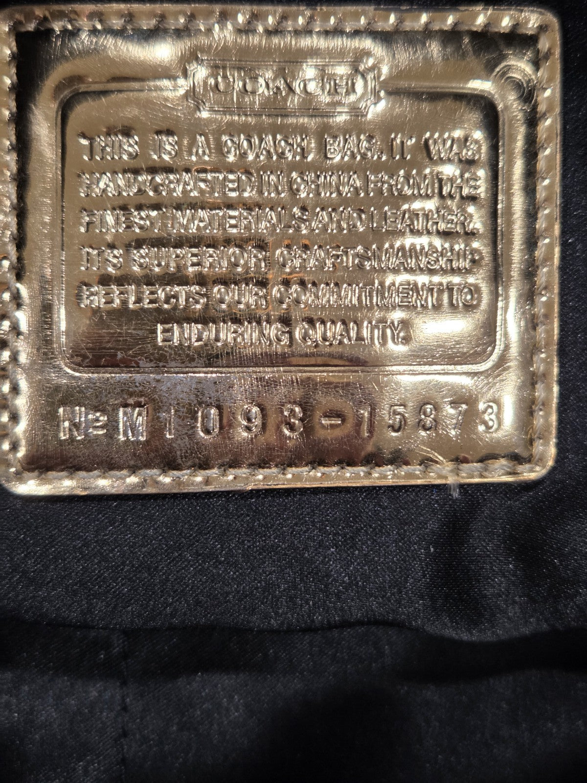 Vintage Coach Poppy Ski Bunny Quilted Glam Tote4