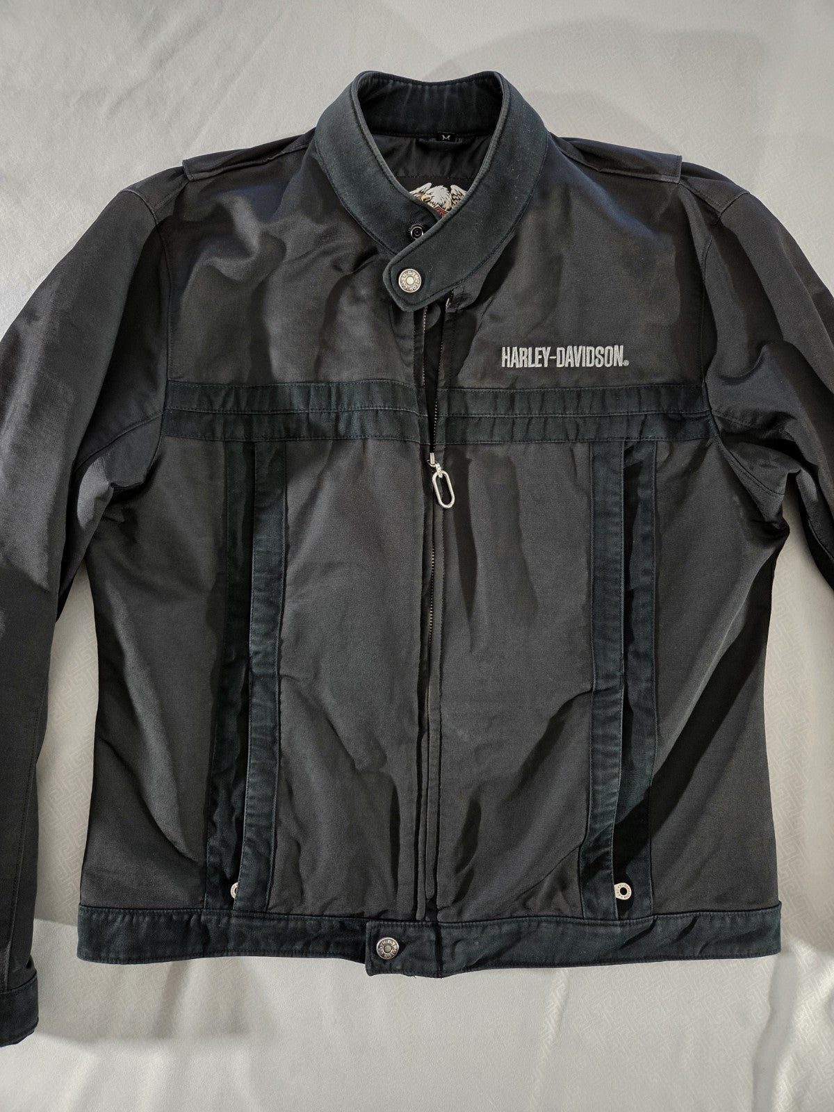 Harley Davidson Black Riding Jacket Mens's Size M9