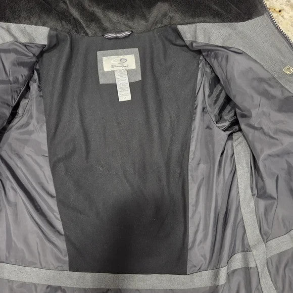 Champion Charcoal Insulated Puffer Jacket Men's Size Large4