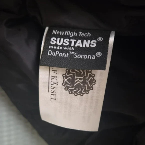 Rolf Kassle Sleek Black Puffer Jacket with Quilted Design Size Small4