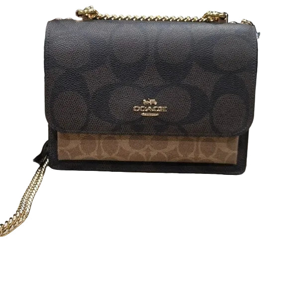 NWT Coach Black and Brown Women's Crossbody Bag0