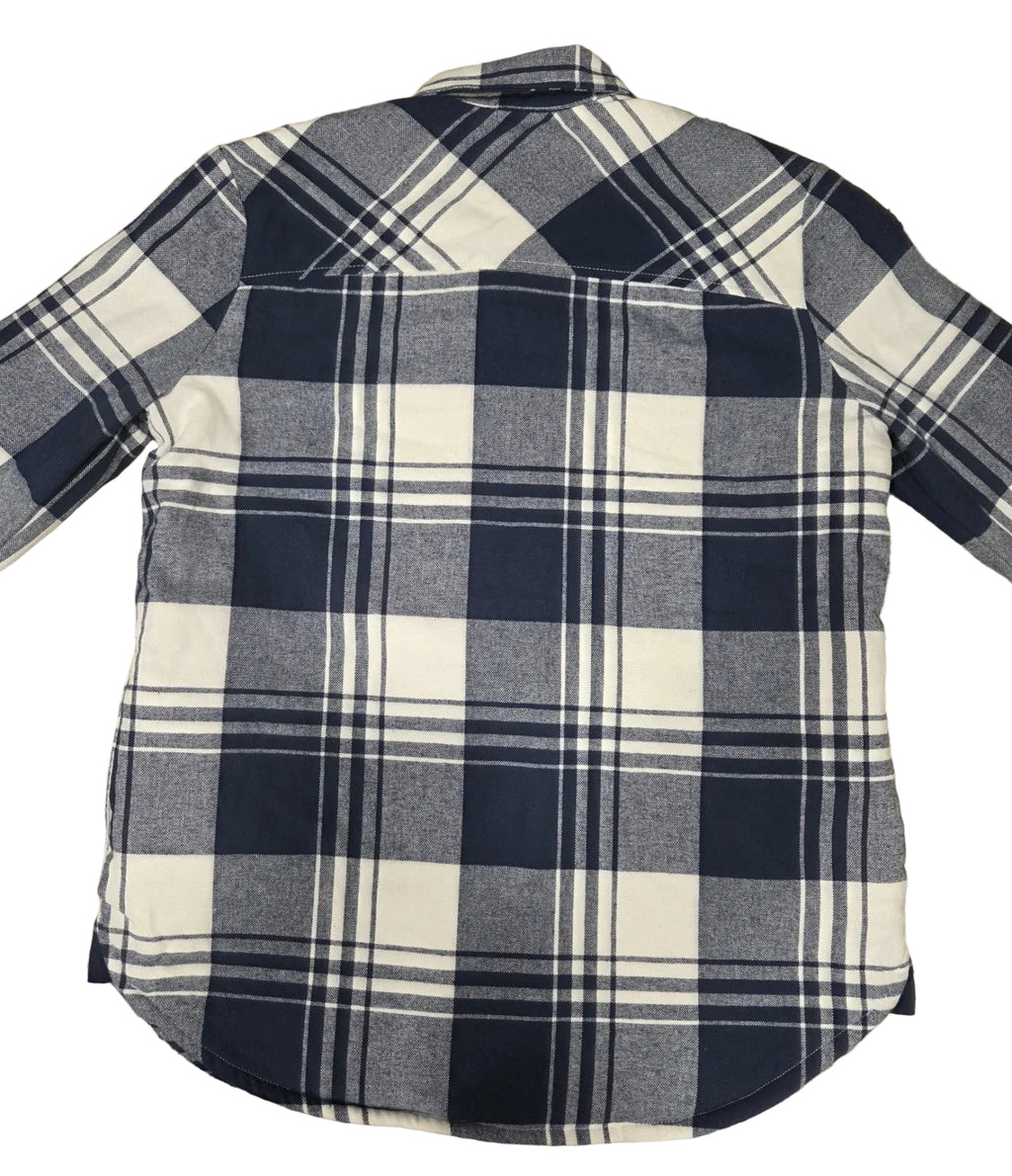 J. Crew 90's Plaid Sherpa Lined Shirt Jacket Women's Petite XS 6
