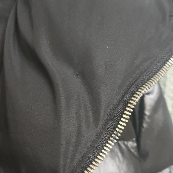Rolf Kassle Sleek Black Puffer Jacket with Quilted Design Size Small8