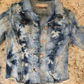 Anthropologie Pilcro Blue Distressed Jean Jacket Women's Size XS0