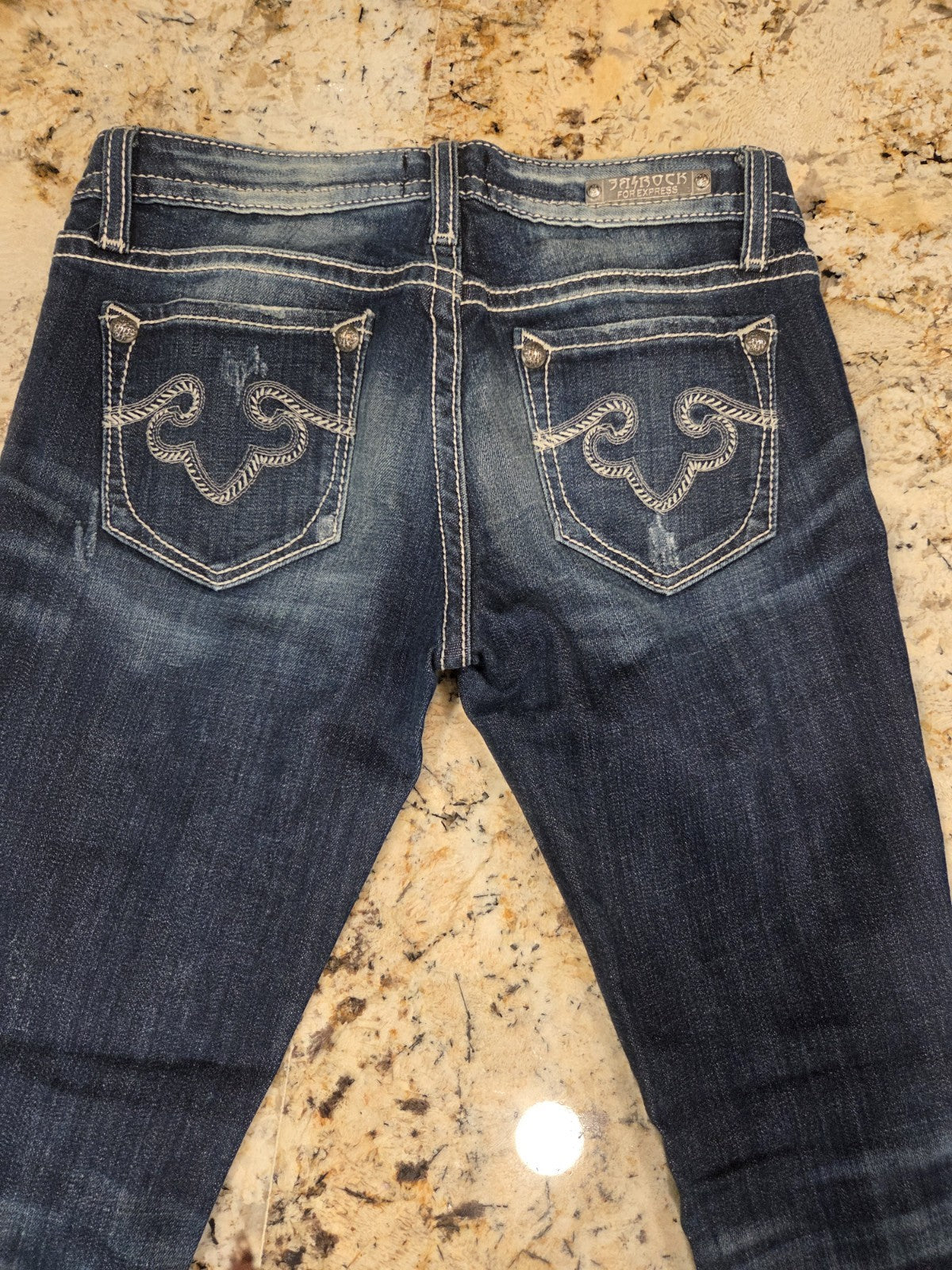 ReRock for Express Skinny Jeans Low Rise Size 2 Regular (29 x 31) 0