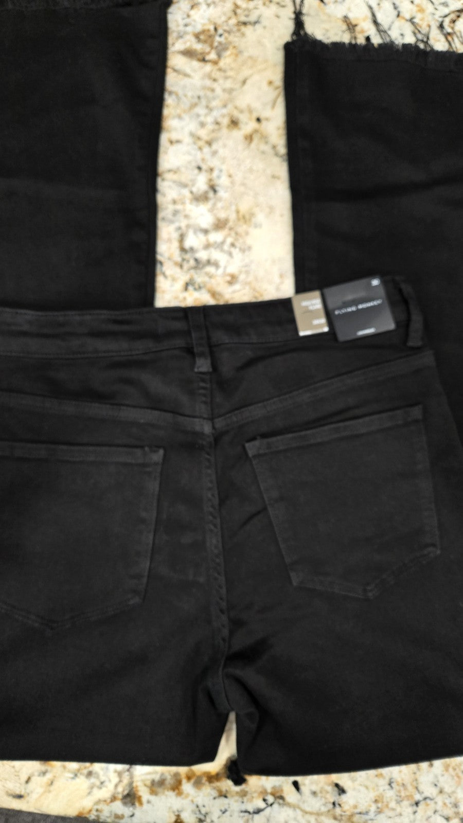 Flying Monkey Jeans 30x30 NWT Black High Rise Flare 1