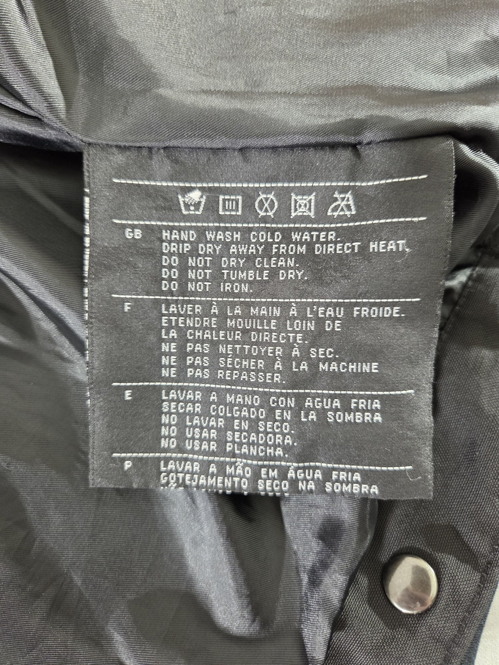 Harley Davidson Black Riding Jacket Mens's Size M7