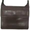 NWOT Brown leather Fossil Crossbody Bag0