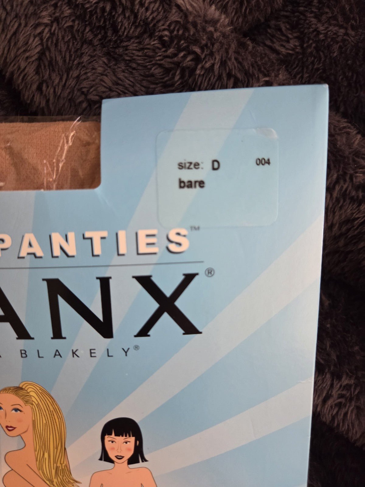 New Spanx Power Panties Performance Underwear Bare Size D1