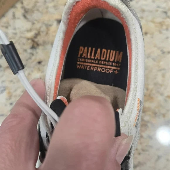 NIB Palladium Travel Lite Waterproof Drawstring Low Top Shoes Size W 7/M 5.54