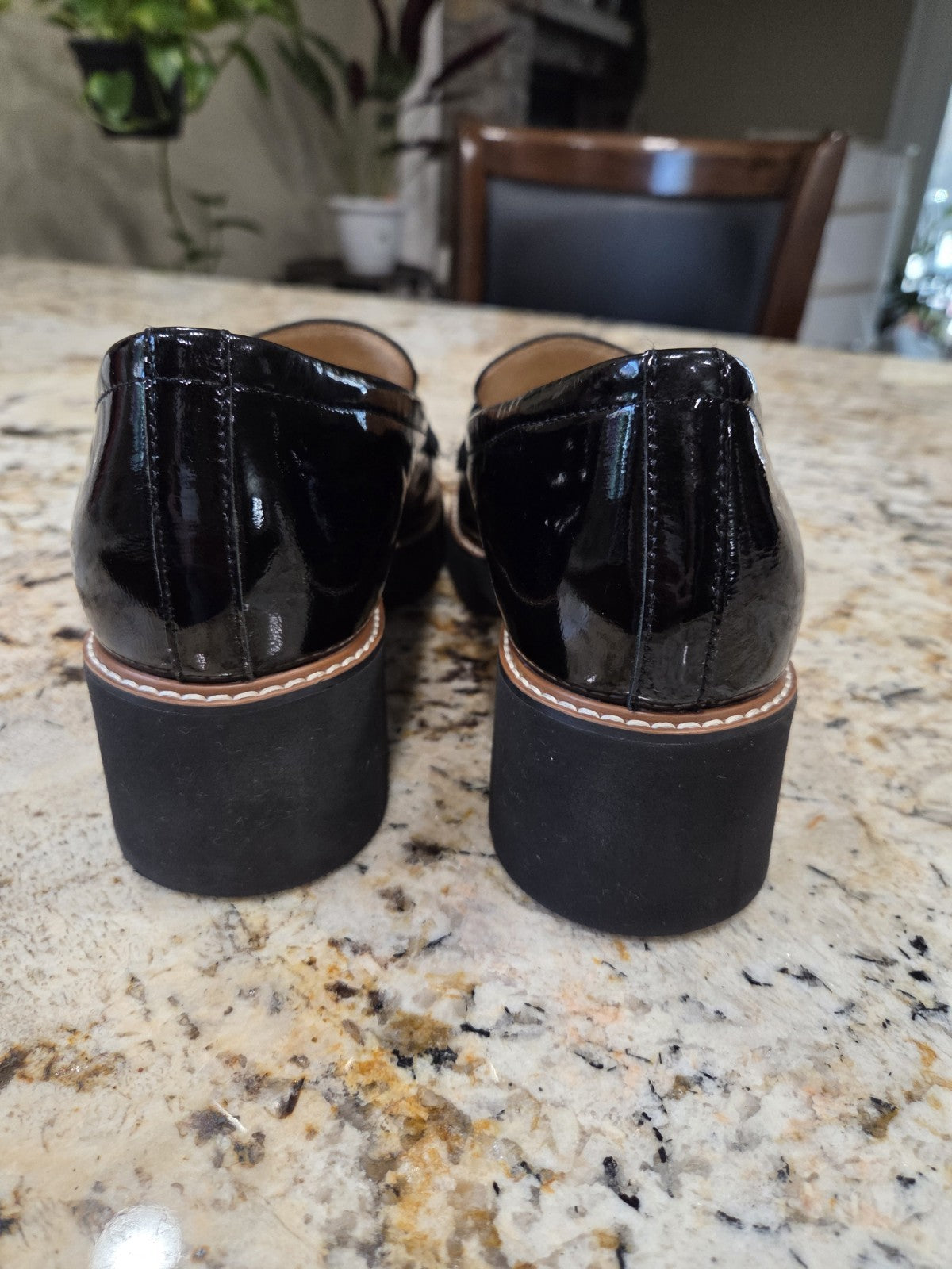 Naturilzer Black Patent Loafers "Darcy" Women's Size 9.5 W3