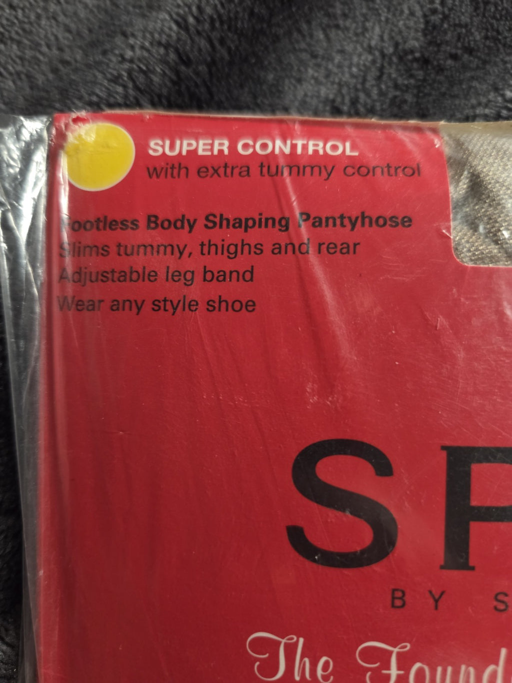 New SPANX Footless Nude 1 SIZE E Super Control BODY SHAPING PANTYHOSE Sty# 034 2