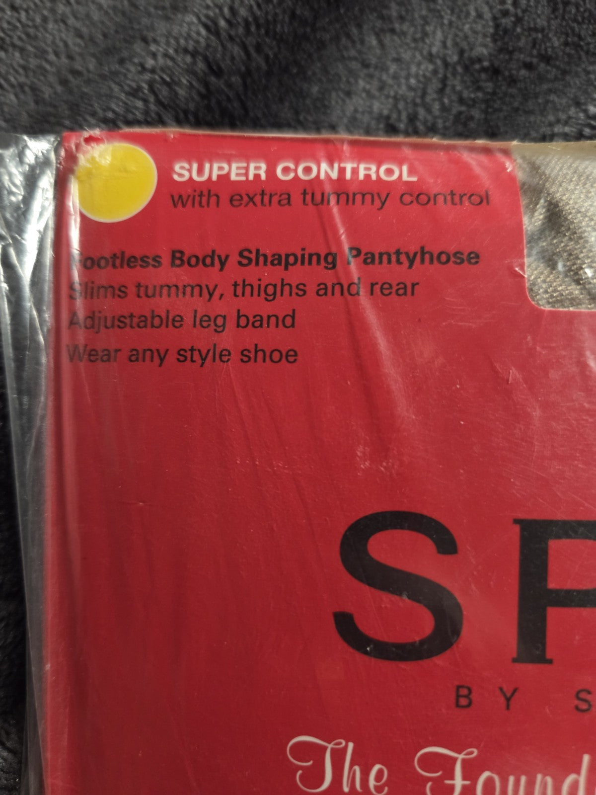 New SPANX Footless Nude 1 SIZE E Super Control BODY SHAPING PANTYHOSE Sty# 034 2