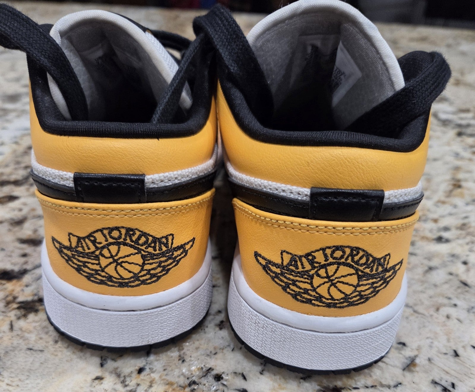 Size 7.5 - Air Jordan 1 Low Laser Orange W2