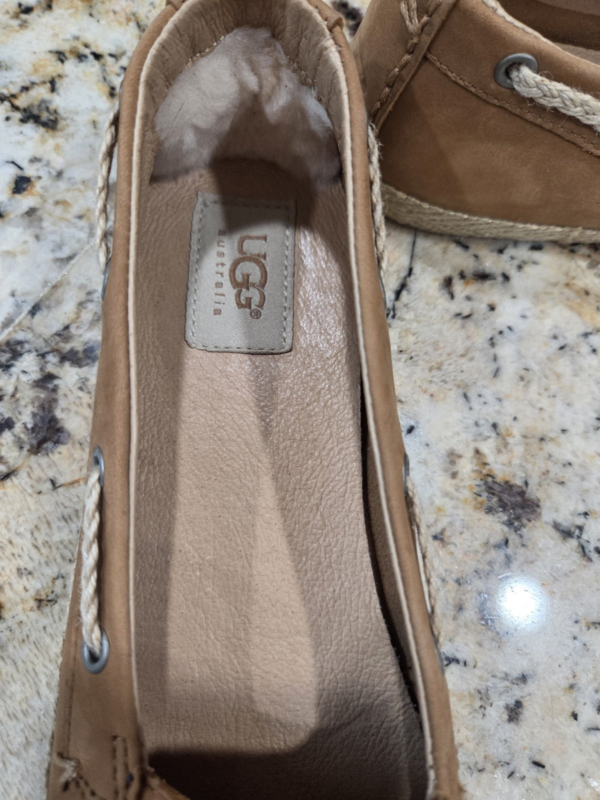 UGG Chivon Espadrille Moccasin Women's Size 8.55