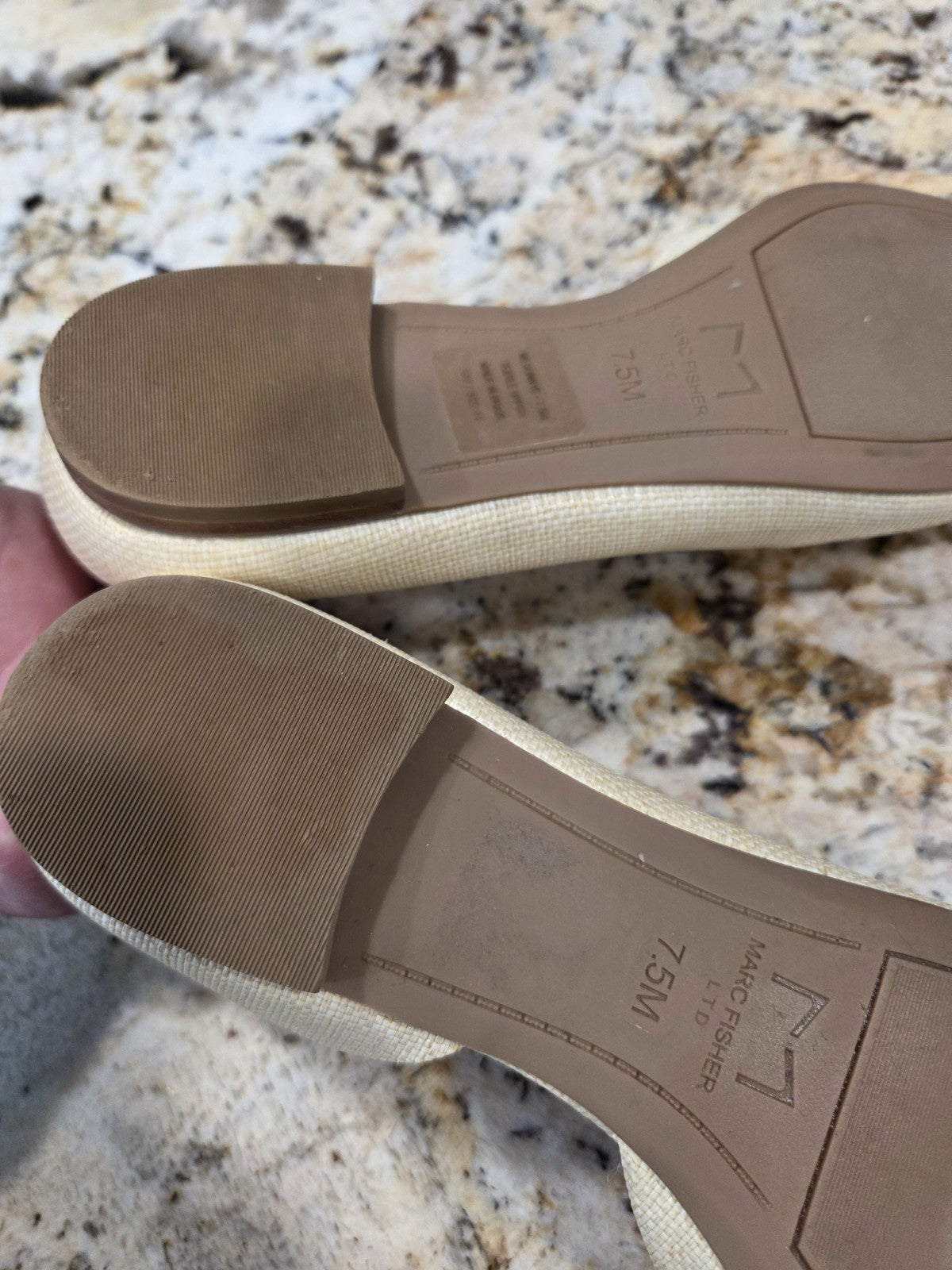 Marc Fisher LTD Sunny Half doorway Flats Women's Size 7.56