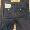 NWT White House Black Market High Rise Slim Ankle Pret-A-Jet Dark Navy Pants0