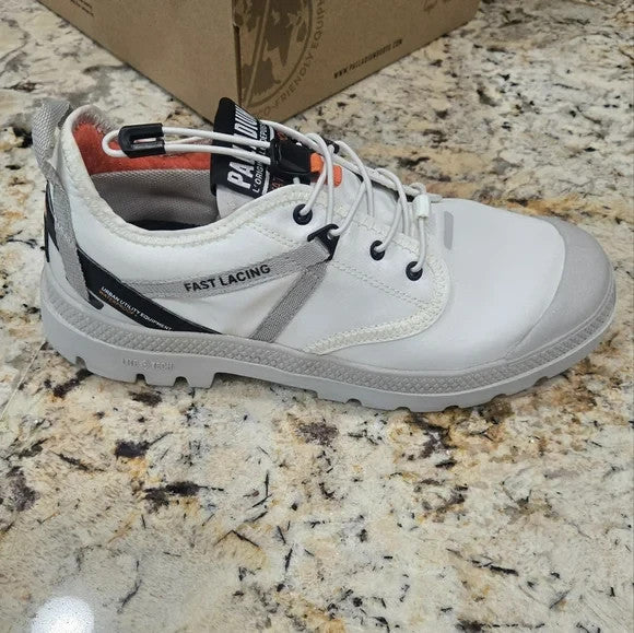 NIB Palladium Travel Lite Waterproof Drawstring Low Top Shoes Size W 7/M 5.51