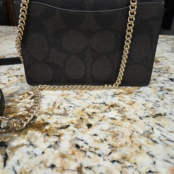 NWT Coach Black and Brown Women's Crossbody Bag1