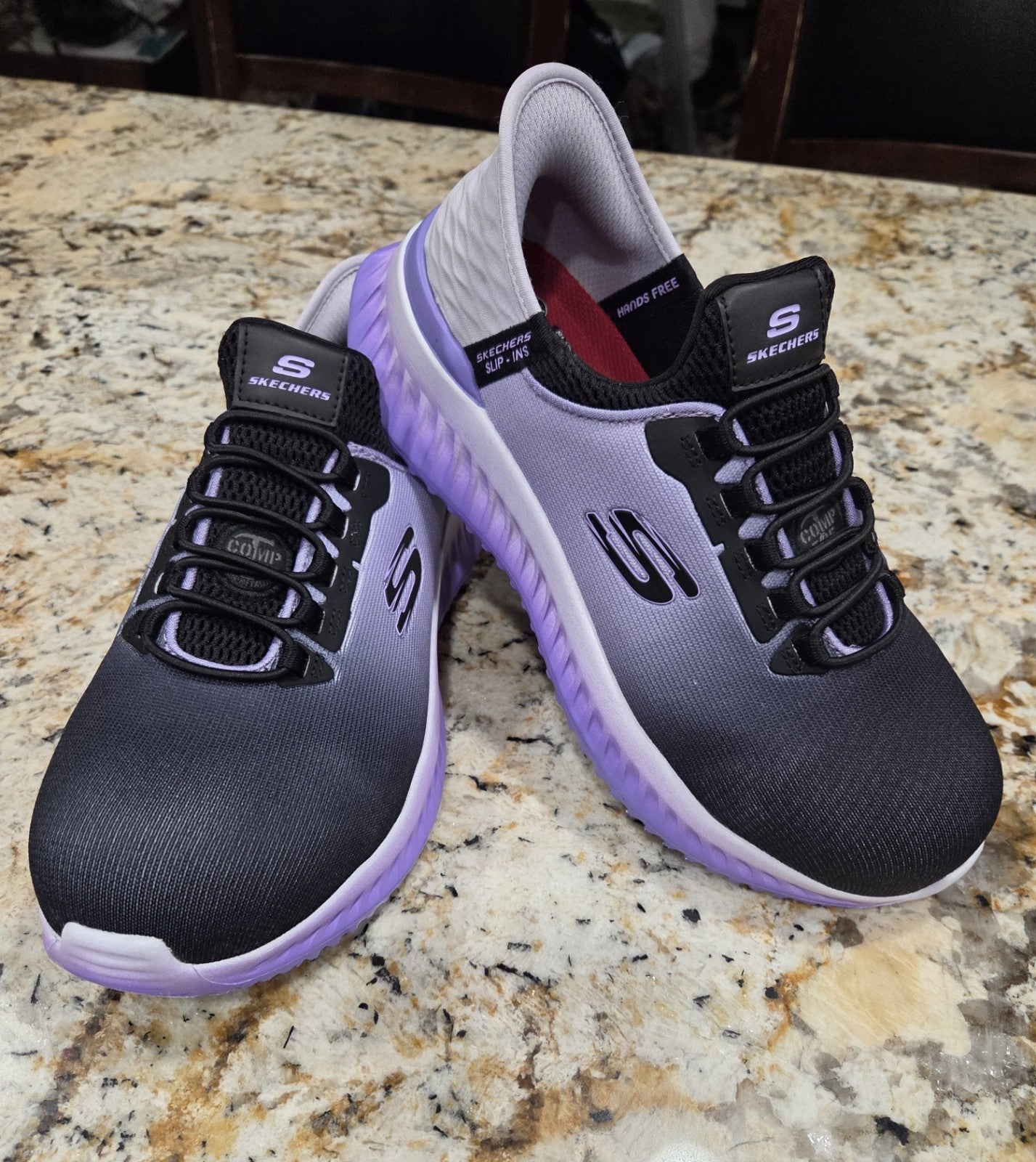 NWOB Skechers Women's Slip-ins Workwear Tilido Ombre Size 8.50