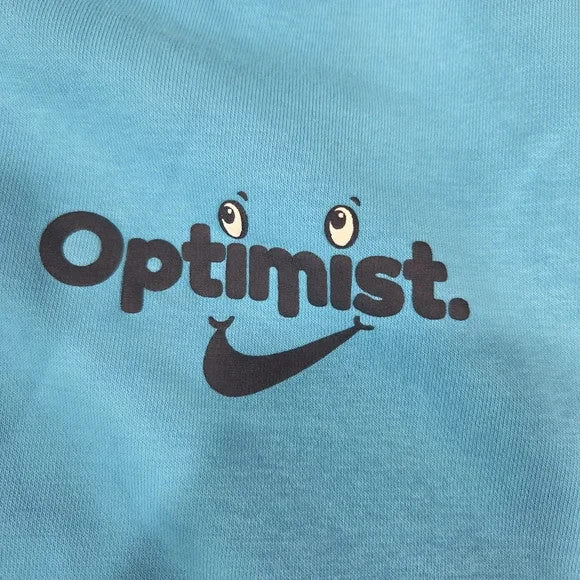 Nike Hoodie Blue with Optimist Logo1