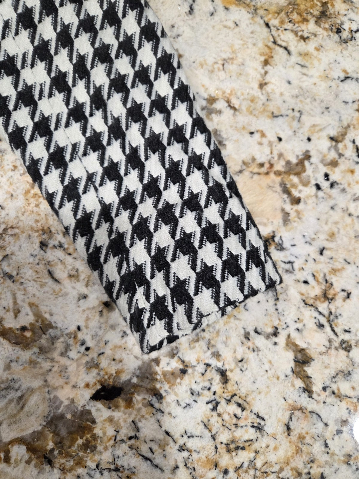 Dalia Black And White Pea Coat With Removable Faux Fur Collar Size 84