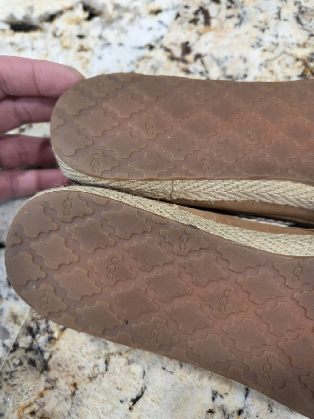 UGG Chivon Espadrille Moccasin Women's Size 8.57
